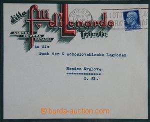 121862 - 1930 ITALY  firemní dopis fy F.lli Di Lenardo, Trieste, vyf