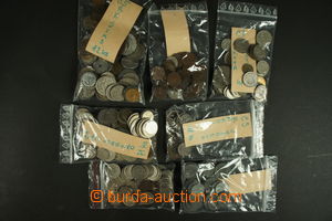 121872 - 1795-1992 MINCE / EVROPA  sestava 338ks mincí, obsahuje zem