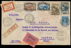 121968 - 1929 R+Ex+Let-dopis zaslaný z Čs. velvyslanectví v Moskv