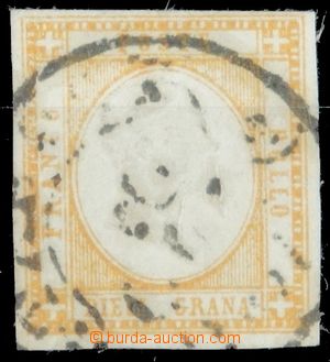 122046 - 1861 Mi.6b, Král Viktor Emanuel II., vydání pro Neapol, h