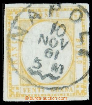 122051 - 1861 Mi.7, Král Viktor Emanuel II., vydání pro Neapol, ho