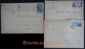 122210 - 1957-59 PARDUBICE sestava 3ks dopisů včetně obsahu z žen