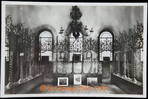 122262 - 1930 PRAHA - Židovské muzeum, Zigeunerova synagoga, interi