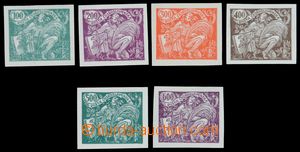 122284 -  Pof.164N-169N, unissued stmp without perf, several neznatel
