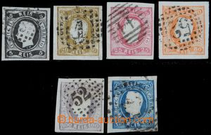 122467 - 1866 Mi.17, 19, 20, 22-24, King Luis I., comp. 6 pcs of from