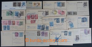 122596 - 1921-23 AUSTRIA  selection of 17 pcs of cards with with perf