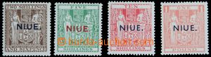 122603 - 1931 Mi.7-10 (SG.51-54), kolkové známky s přetiskem, kat.