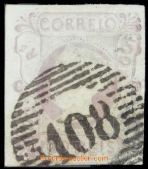 122631 - 1853 Mi.4, Královna Maria II. 100R fialová, kat. 2.600€
