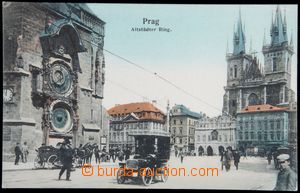 122781 - 1910 PRAHA (Prag) - Staroměstské náměstí, automobil; ne