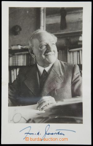 122798 - 1935 FOERSTER Joseph Bohuslav (1859–1951), Czech composer,