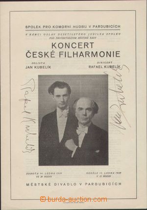 122800 - 1939 KUBELÍK John (1880–1940), Czech virtuoso violinist a