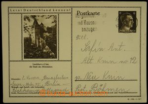 123563 - 1943 BERLIN - EICHKAMP  Mi.P304/ B7, imprint 41-184-1, the m