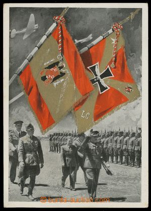 124266 - 1939 LEGIE KONDOR   koláž nastoupené jednotky s vojenský