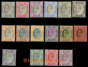 124354 - 1904-09 Mi.118-130 (SG.260-275), Edward VII., complete set, 