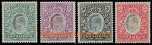124444 - 1904 Mi.29-32 (SG.41-44), Edvard VII. 1R-5R, oblíbené velk