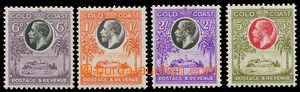 124445 - 1928 Mi.94-97 (SG.109-112), George V., highest value 6P, 1Sh