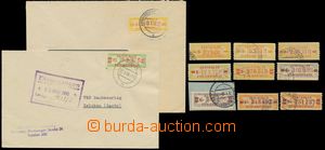 124523 - 1958-60 CENTRAL COURIER SERVICE / ZKD   comp. 9 pcs of stamp