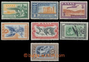 124583 - 1933 Mi.355-361, Airmail, c.v.. 220€, popular set in perfe