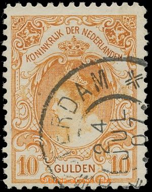 124768 - 1898 Mi.66A, Královna Wilhelmina 10G, DR AMSTERDAM/ 24.JUL.