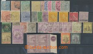 124789 - 1851-1900 selection of 41 pcs of stamps incl. classic, some 