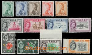 124904 - 1959-63 Mi.141-153, Alžběta II. + motivy, kompletní séri