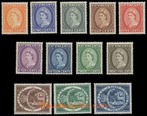 125085 - 1955 Mi.168-179, Elizabeth II., complete set, mint never hin