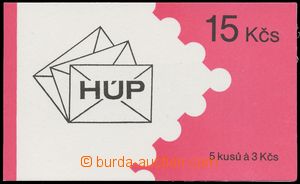 125145 - 1993 ZS5, HÚP Praha, červené destičky, se zn. 5x 3Kč, P