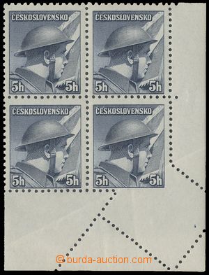 125157 - 1945 Pof.387, Londýnské vydání 5h, pravý dolní rohový