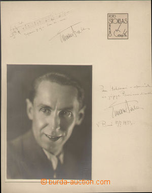 125207 - 1933 FIALA Eman (1899–1970), Czech actor and musician; pho