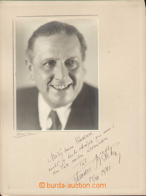 125208 - 1941 PIŠTĚK Theodor (1895–1960), český divadelní a fi