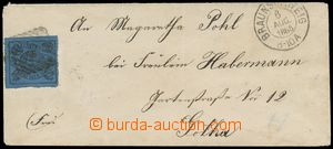 125301 - 1864 dopis do města Gotha vyfr. zn. Mi.15, Znak v oválu 2S