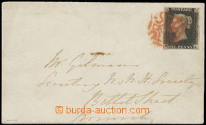 125333 - 1840 folded letter with Mi.1b (SG.spec.AS23), Queen Victoria