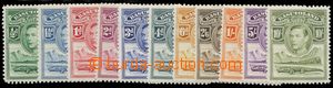 125361 - 1938 Mi.18-28 (SG.18-28), Jiří VI., kat. SG £80