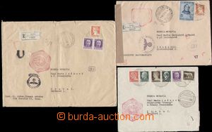 126685 - 1941-43 comp. 3 pcs of letters to Bohemia-Moravia, from that