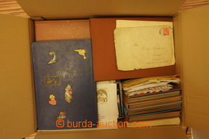 126794 - 1920-80 [COLLECTIONS]  comp. of stamps in/at envelopes and 1