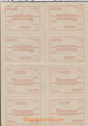 126795 - 1943 complete undetached sheet Checking of Accounts ... (2x4
