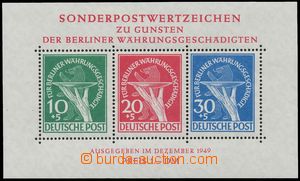 126972 - 1949 Mi.Bl.1, aršík Berlínský nadační fond, kat. 950