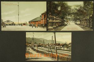 127060 - 1910 JAPAN / JOKOHAMA, KOBE, TOKIO - comp. 3 pcs of Ppc, por