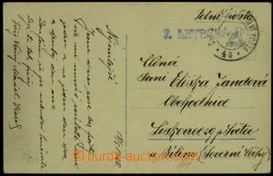 127177 - 1920 CARPATHIAN RUTHENIA / AVIATION, postcard sent by FP, CD