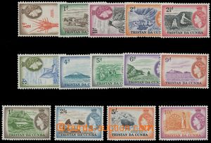 127247 - 1954 Mi.14-27, Alžběta II., kat. 180€