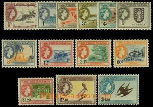 127280 - 1956 Mi.111-123; SG.149-161, Alžběta II., kompletní séri