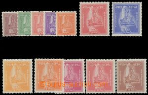 127283 - 1957 Mi.98-109, Královská koruna, kompletní série, kat. 