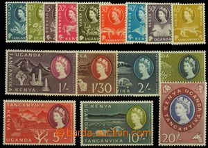 127289 - 1960 Mi.108-123; SG.183-198, Alžběta II., kompletní séri