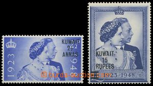 127293 - 1948 Mi.75-76, Stříbrná svatba, kat. 40€