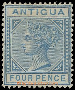 127385 - 1882 Mi.10; SG.23, Queen Victoria 4P blue, cat. Gibbons 
