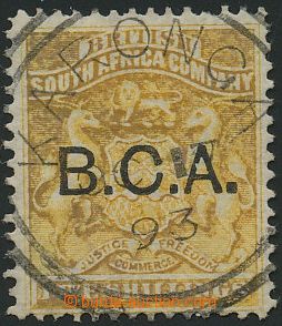 127451 - 1891 Mi.11; SG.12, přetisk B.C.A., kat. £90