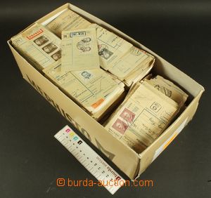 127516 - 1947-56 [SBÍRKY]  partie cca 1.500ks ústřižků balíkov