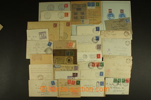 127600 - 1940-45 [SBÍRKY]  ANGLIE, FRANCIE  partie 36ks dopisů a NL