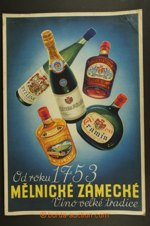 127765 - 1933 VINAŘSTVÍ  mělnické zámecké, formát 32x46cm; zlo