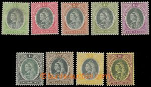 128229 - 1901 Mi.1-9, Královna Viktorie, kompletní série, kat. SG 